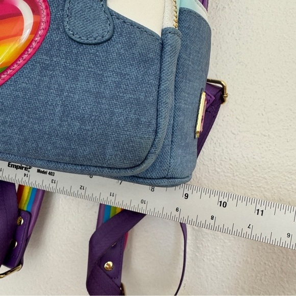 Loungefly X Lisa Frank Painter Panda Bear Rainbow Backpack - Picture 10 of 10